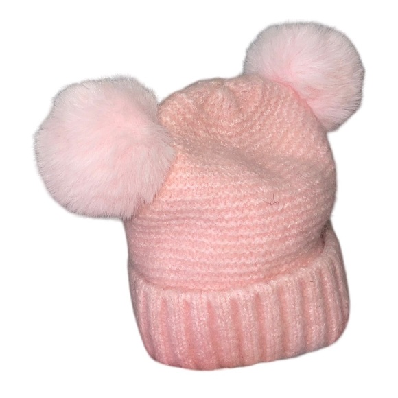 C.C kids beanie with Pom Pom’s . GUC - Picture 3 of 6